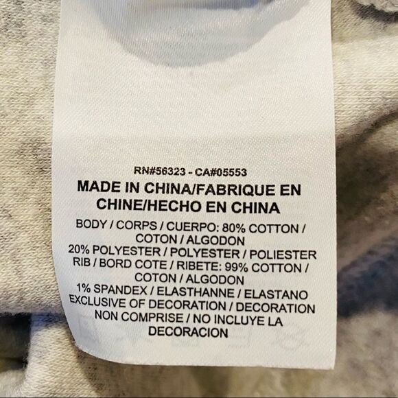 Nike Sportswear Light Gray French Terry Jacket Size Medium - Picture 6 of 8